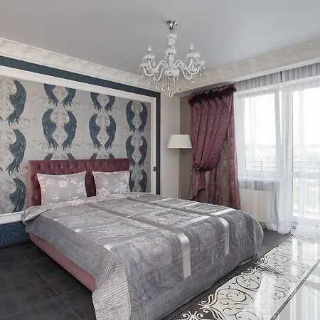 Apartment Na Mstislavtsa S Vidom Na Natsional'nuiu Biblioteku Minsk